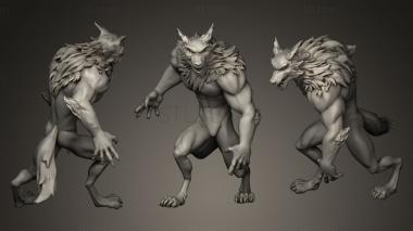 3D model Werewolf VR Sculpt (STL)